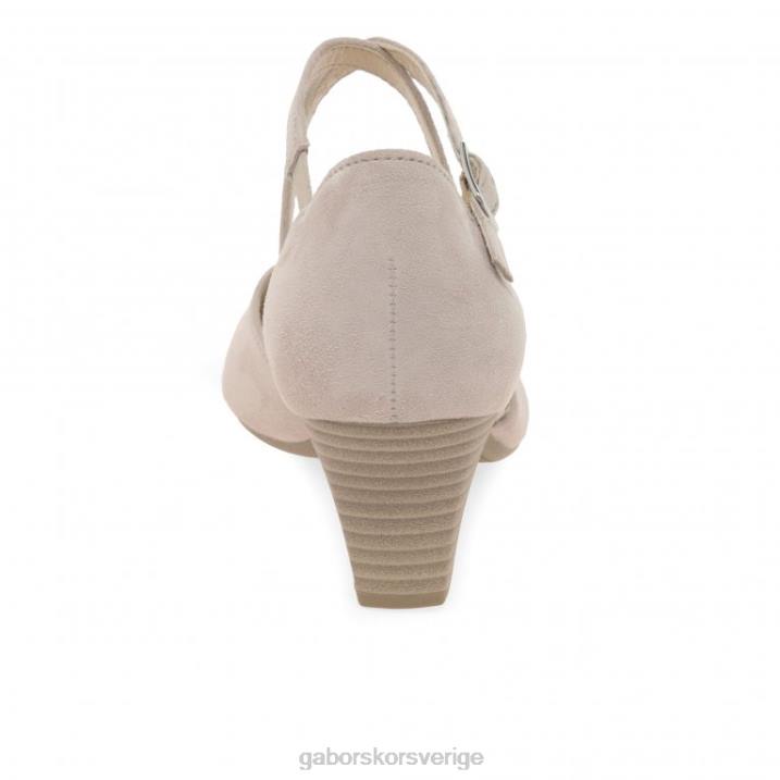 antik rosa mocka ss22 Skodon Gabor kvinnor kalla moderna korsbandskor 82BP28