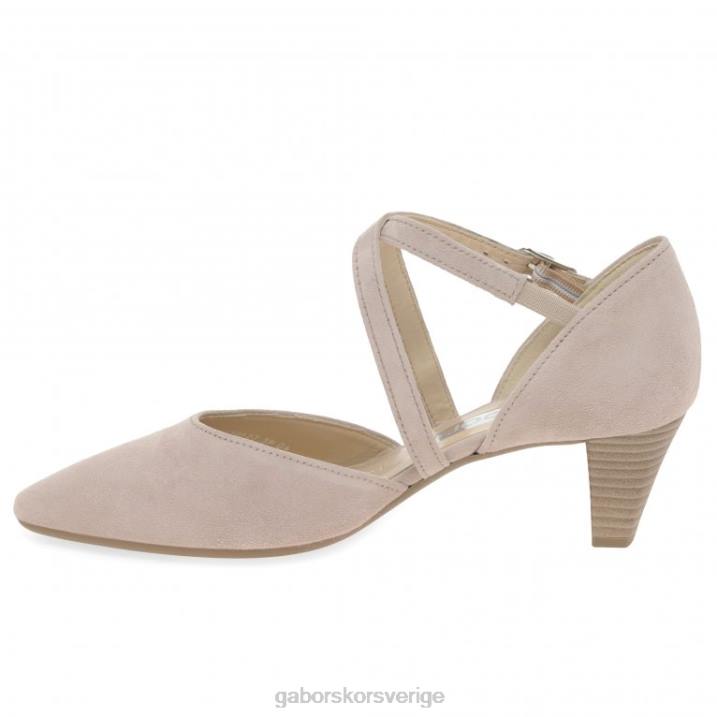 antik rosa mocka ss22 Skodon Gabor kvinnor kalla moderna korsbandskor 82BP28