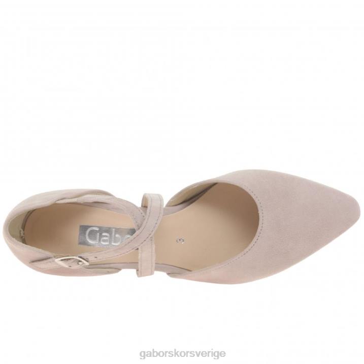 antik rosa mocka ss22 Skodon Gabor kvinnor kalla moderna korsbandskor 82BP28