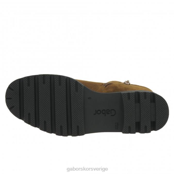 cognac mocka Skodon Gabor kvinnor newport chelsea stövlar 82BP212