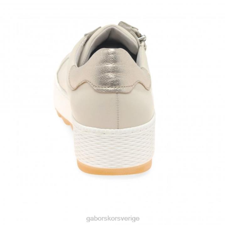 elfenben/muschel Skodon Gabor kvinnor quench fritidsskor 82BP134