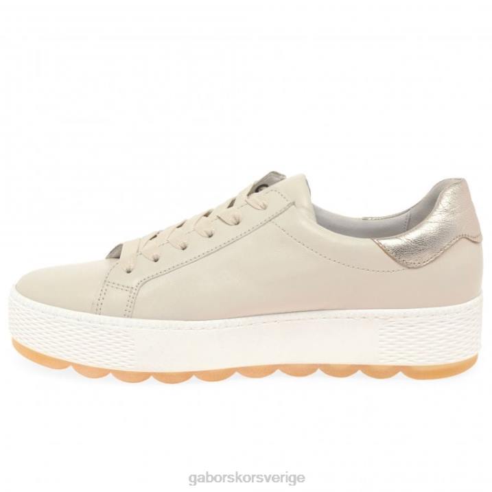 elfenben/muschel Skodon Gabor kvinnor quench fritidsskor 82BP134