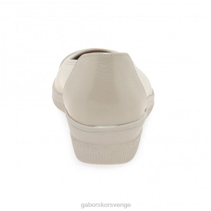 elfenben/puder patent Skodon Gabor kvinnor petunia patentaccent lågklackade pumps 82BP116