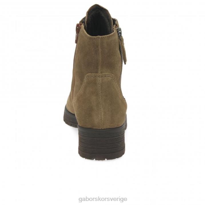 farro mocka Skodon Gabor kvinnor zane ankelstövlar 82BP207