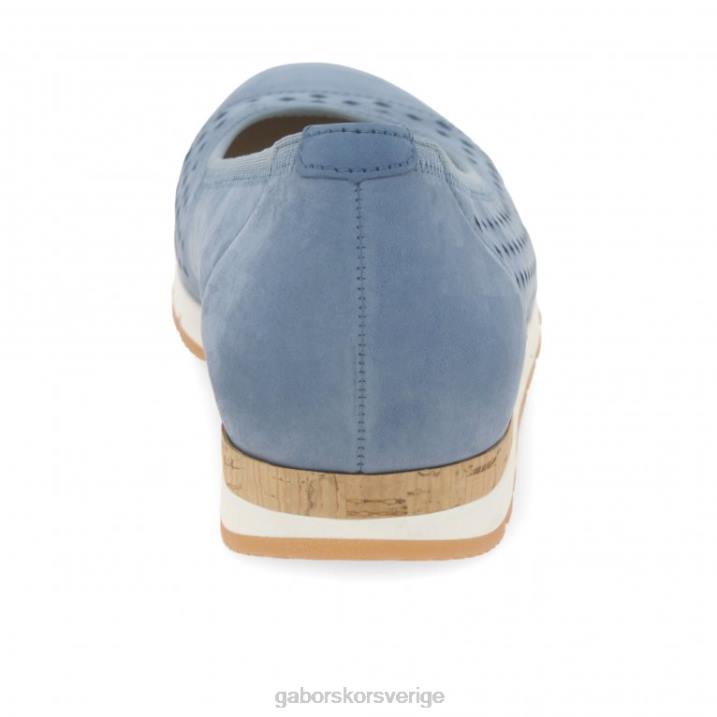 himla nubuck Skodon Gabor kvinnor berry punch detalj skor 82BP1