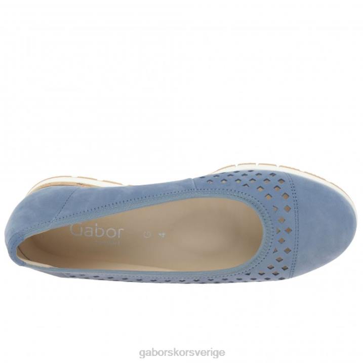 himla nubuck Skodon Gabor kvinnor berry punch detalj skor 82BP1