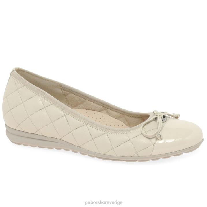 panna/patent Skodon Gabor kvinnor snödroppebalettpumpar 82BP12