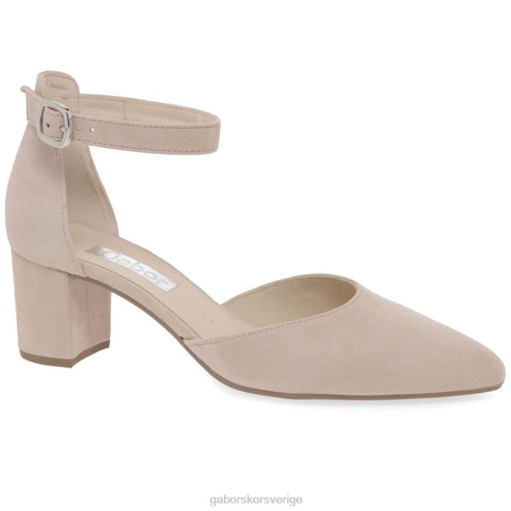 rouge mocka Skodon Gabor kvinnor gala open court skor 82BP40