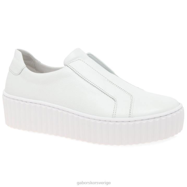 vit Skodon Gabor kvinnor debra tränare 82BP148