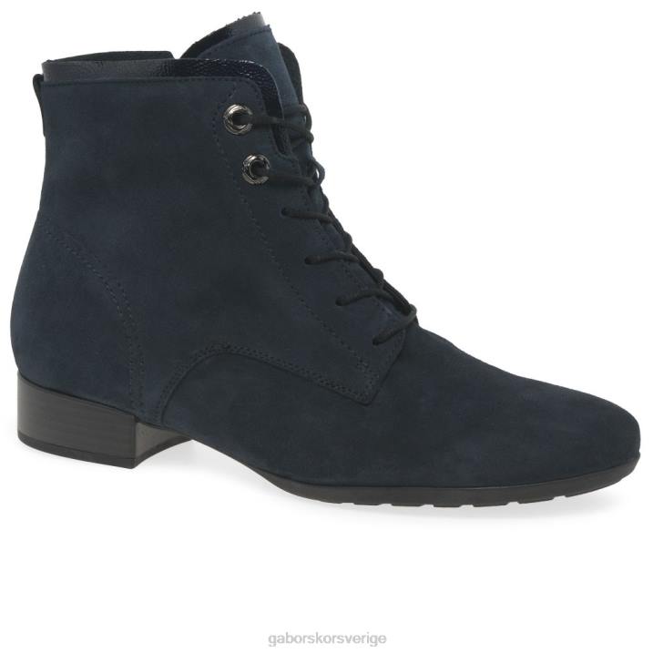 marin mocka Skodon Gabor kvinnor båt ankelstövlar 82BP215