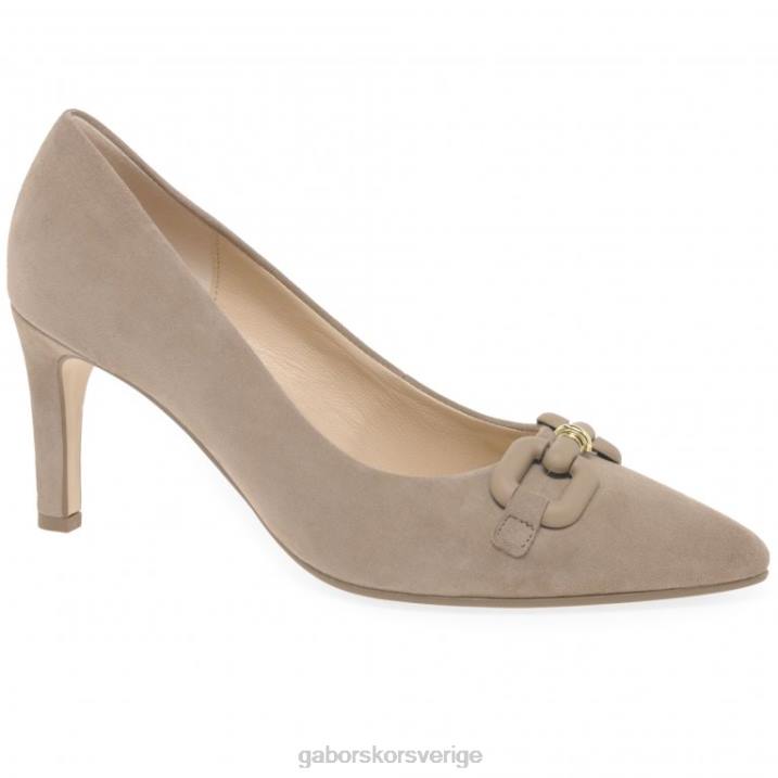 kanin mocka Skodon Gabor kvinnor diary court skor 82BP65