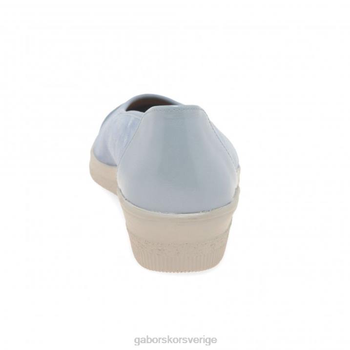 lagun mocka/patent Skodon Gabor kvinnor petunia patentaccent lågklackade pumps 82BP118