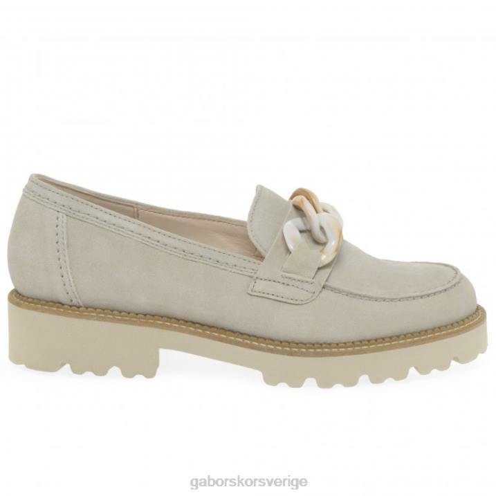 linne mocka Skodon Gabor kvinnor daisy loafers 82BP323