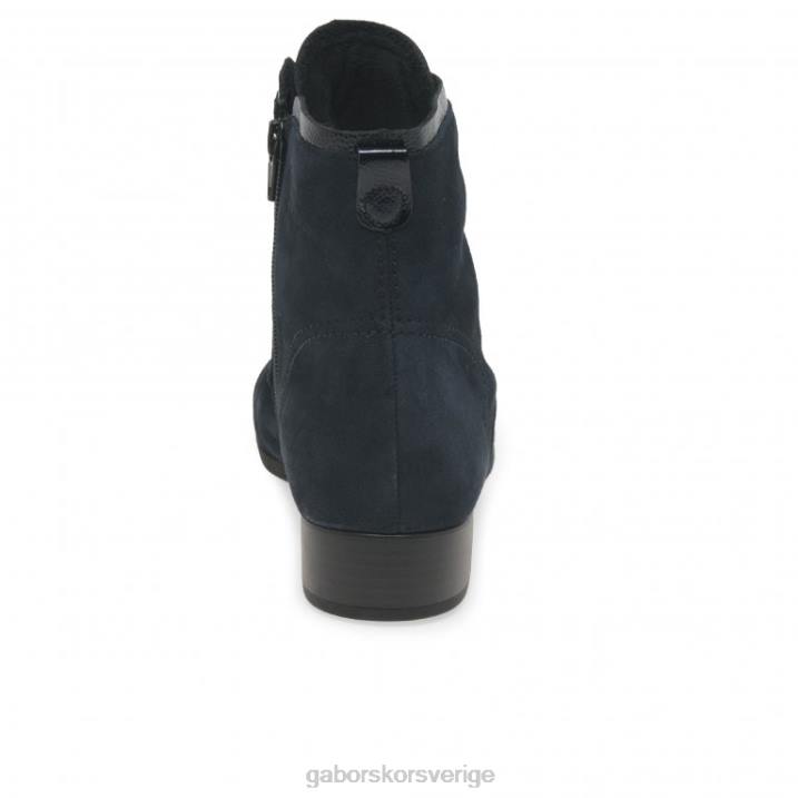 marin mocka Skodon Gabor kvinnor båt ankelstövlar 82BP215