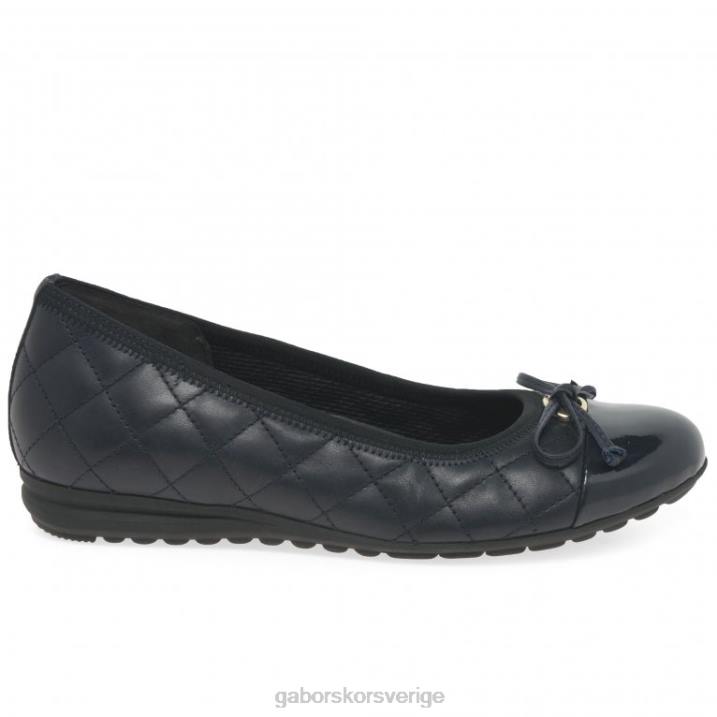 marin/patent Skodon Gabor kvinnor snödroppebalettpumpar 82BP13