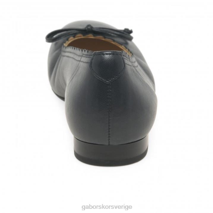 midnatt Skodon Gabor kvinnor conchita balett pumps 82BP26