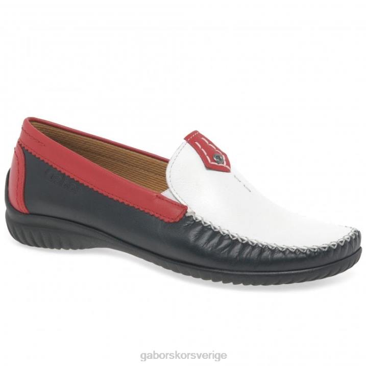 midnatt multi Skodon Gabor kvinnor Kalifornien sportiga mockasiner 82BP82