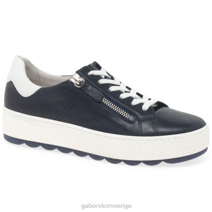 midnatt/vit Skodon Gabor kvinnor quench fritidsskor 82BP135