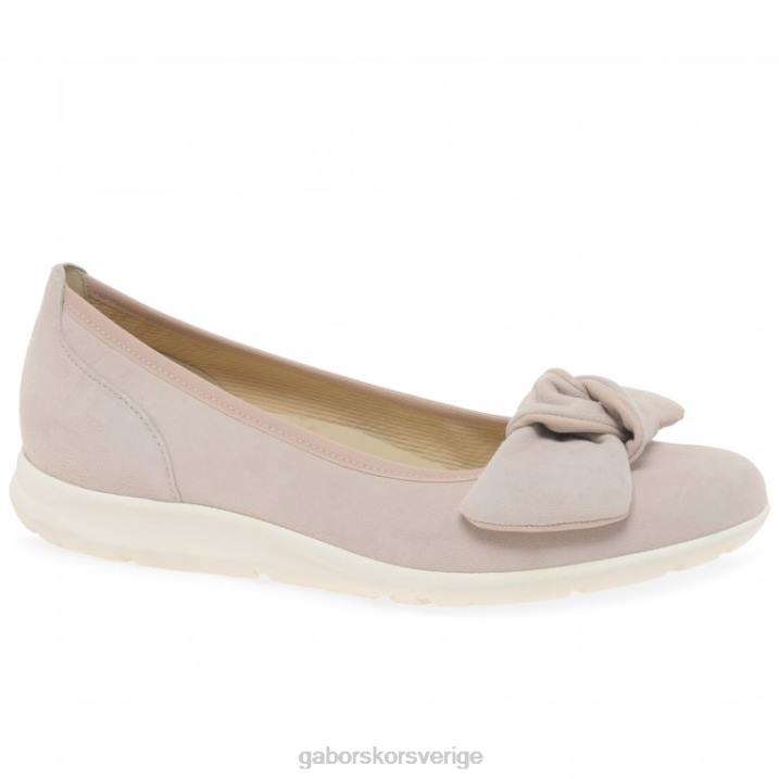 naken mocka/rouge Skodon Gabor kvinnor salerna skor 82BP19