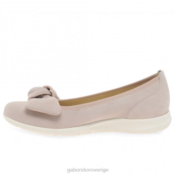 naken mocka/rouge Skodon Gabor kvinnor salerna skor 82BP19