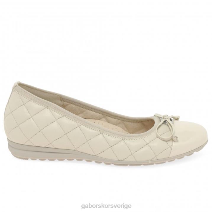 panna/patent Skodon Gabor kvinnor snödroppebalettpumpar 82BP12