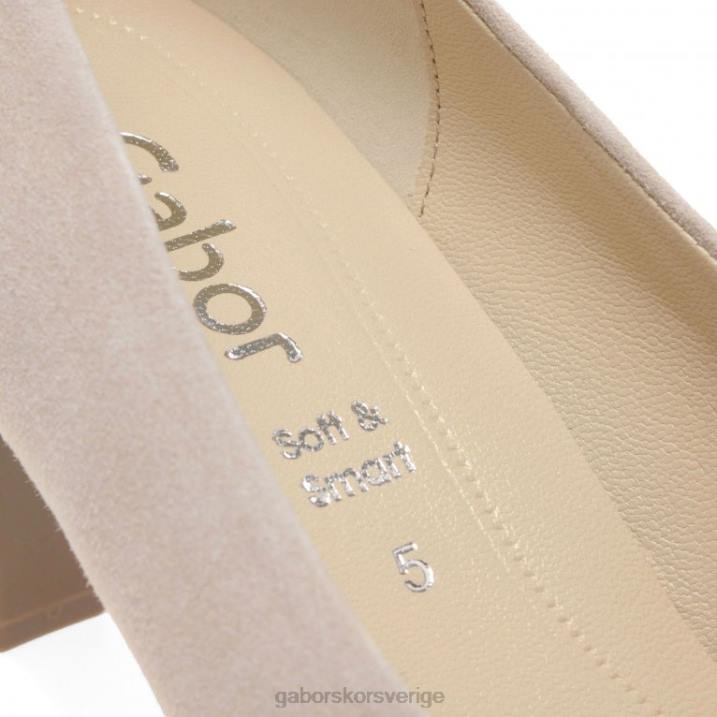 rouge mocka Skodon Gabor kvinnor edina court skor 82BP36