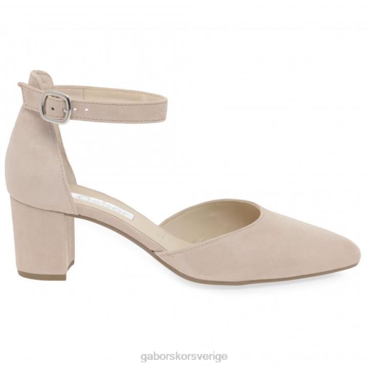 rouge mocka Skodon Gabor kvinnor gala open court skor 82BP40