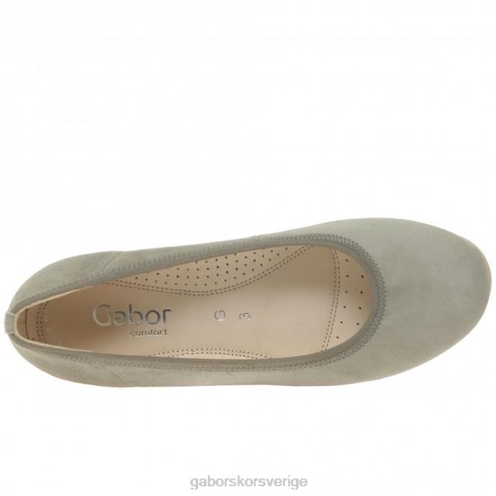 skilf mocka Skodon Gabor kvinnor epworth skor med låg kilklack 82BP316