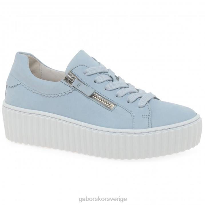 sky nubuck Skodon Gabor kvinnor dolly tränare 82BP133