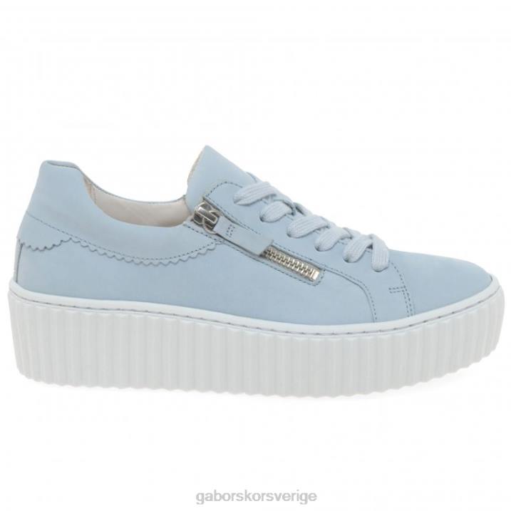 sky nubuck Skodon Gabor kvinnor dolly tränare 82BP133