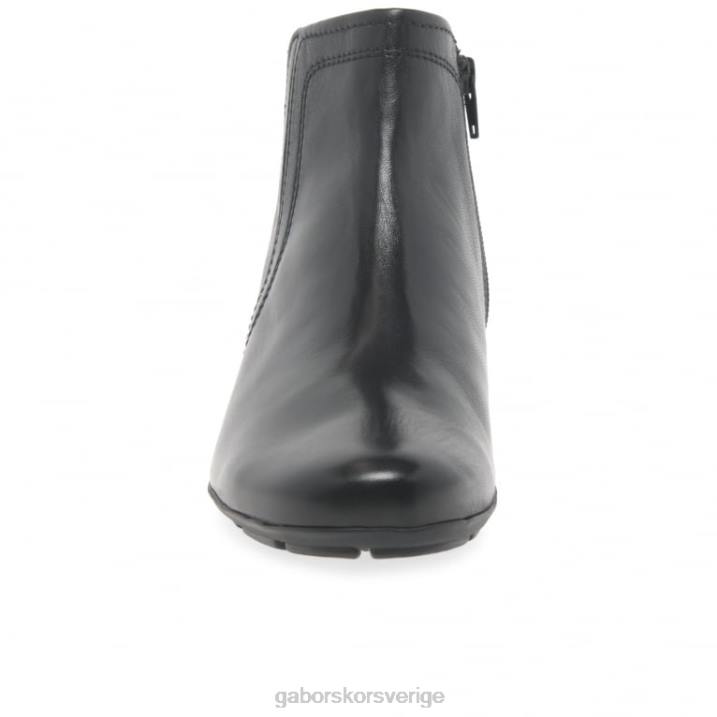 svart Skodon Gabor kvinnor Heritage ankelstövlar 82BP332