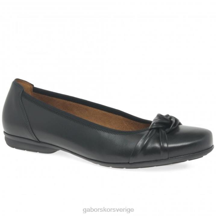 svart Skodon Gabor kvinnor ashlene fritidsskor 82BP91