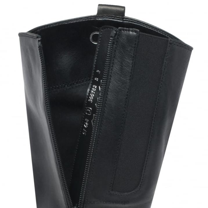 svart Skodon Gabor kvinnor brook s knee high boots 82BP264