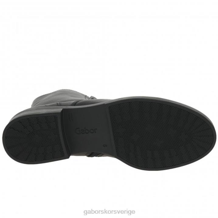 svart Skodon Gabor kvinnor dam biker stövlar 82BP200