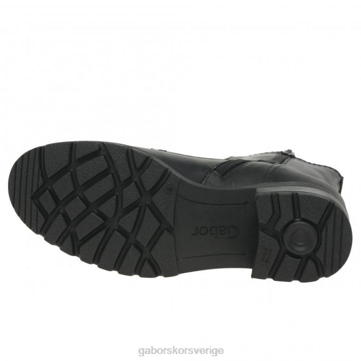 svart Skodon Gabor kvinnor havsstövlar 82BP254