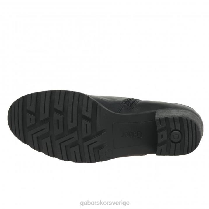 svart Skodon Gabor kvinnor inbjudan stövlar 82BP252