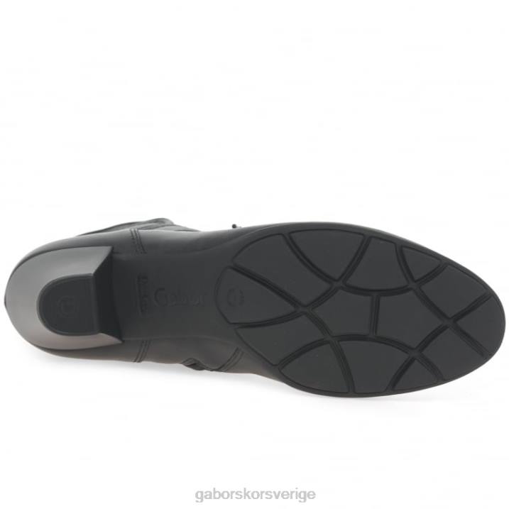 svart Skodon Gabor kvinnor nationella stövlar 82BP185