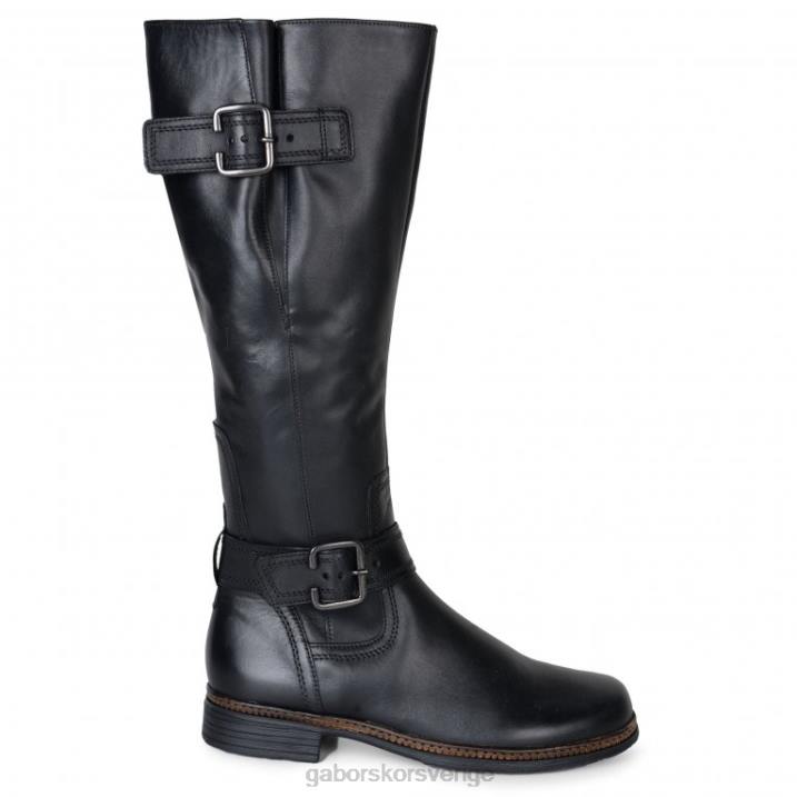 svart Skodon Gabor kvinnor nevada (m) knähöga stövlar 82BP275