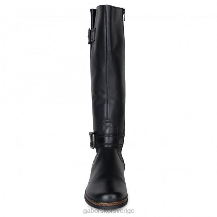 svart Skodon Gabor kvinnor nevada (m) knähöga stövlar 82BP275