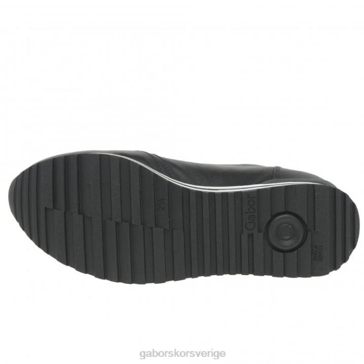 svart Skodon Gabor kvinnor nulon tränare 82BP147