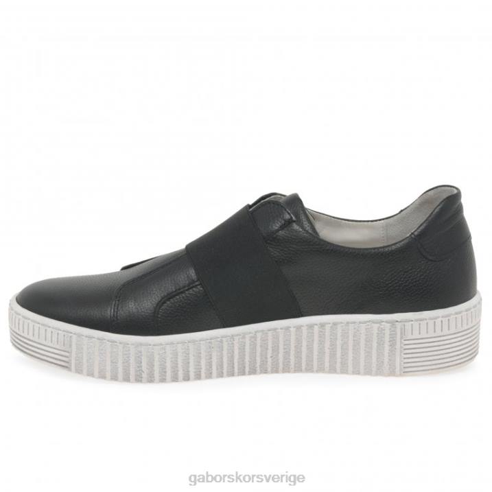 svart Skodon Gabor kvinnor piltränare 82BP151