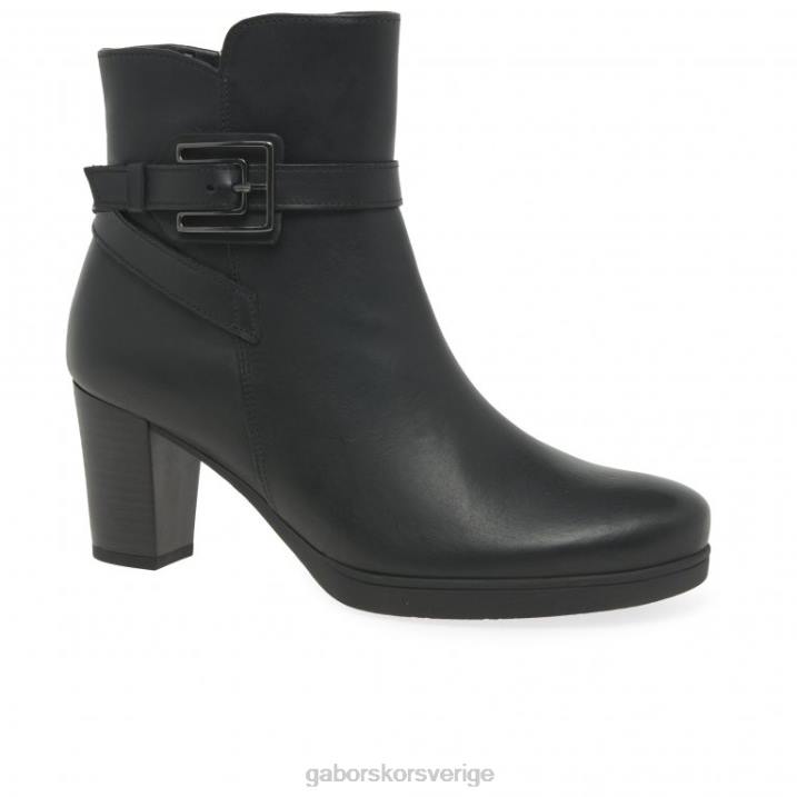 svart Skodon Gabor kvinnor vaad fotkängor 82BP193