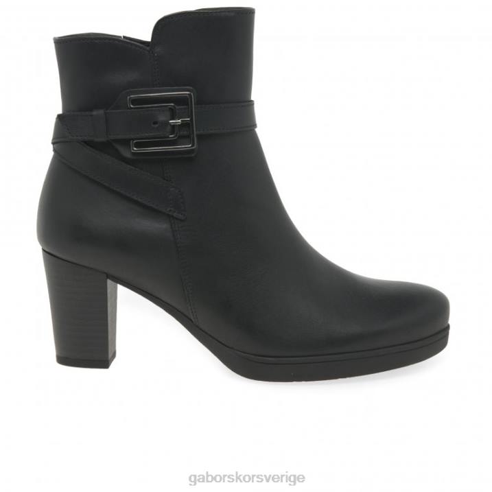 svart Skodon Gabor kvinnor vaad fotkängor 82BP193