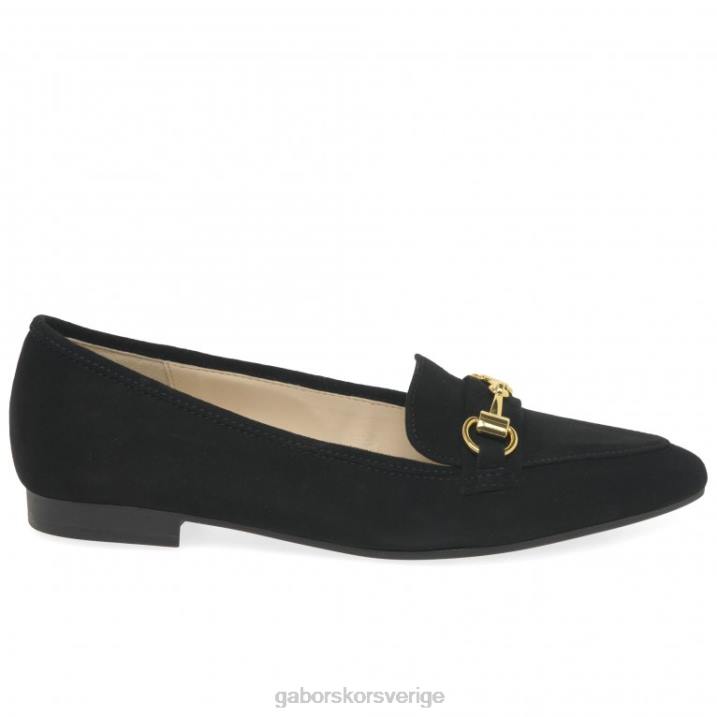 svart mocka Skodon Gabor kvinnor caterham skor 82BP109