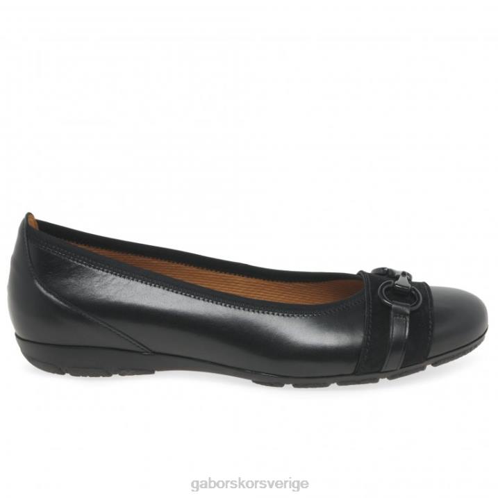 svart mocka Skodon Gabor kvinnor raif fritidsskor 82BP25