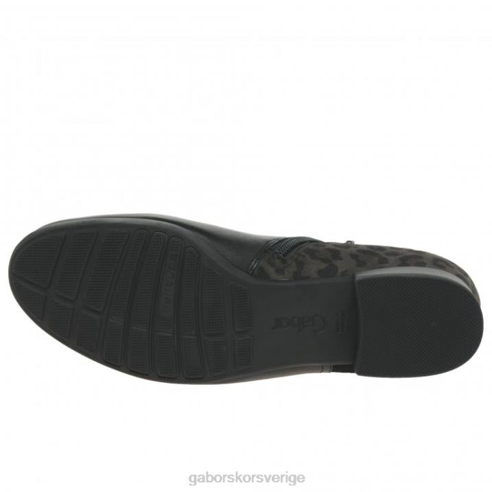 svart/antracit Skodon Gabor kvinnor breck stövlar 82BP238