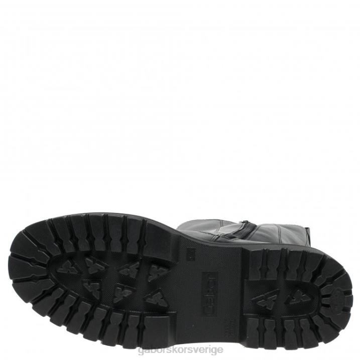 svart/vit söm Skodon Gabor kvinnor gaby kalvlånga stövlar 82BP259