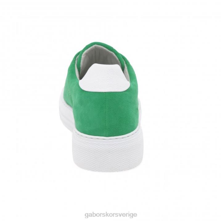 verde mocka/vit Skodon Gabor kvinnor camrose tränare 82BP138