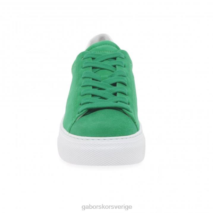 verde mocka/vit Skodon Gabor kvinnor camrose tränare 82BP138