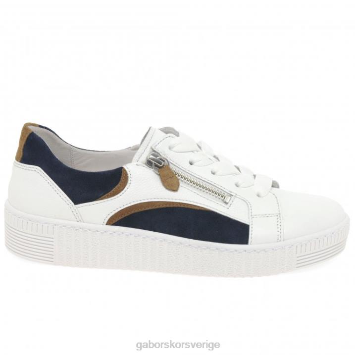 vit/marin Skodon Gabor kvinnor wemo tränare 82BP143